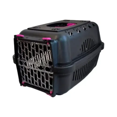 Caixa de Transporte Pet Lilás - Nº 1 - NOVA
