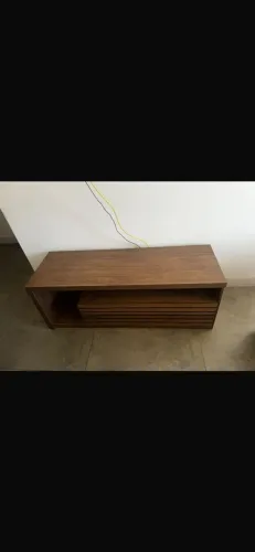 Rack para tv até 60 polegadas - ripado moderno