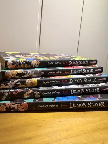Kimetsu No Yaiba, Demon Slayer Mangá Volume 1 Ao 5