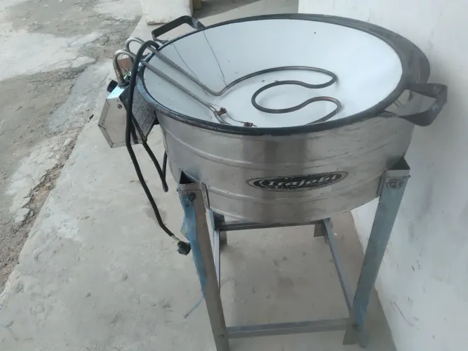 Fritadeira elétrica para pastéis e batata frita