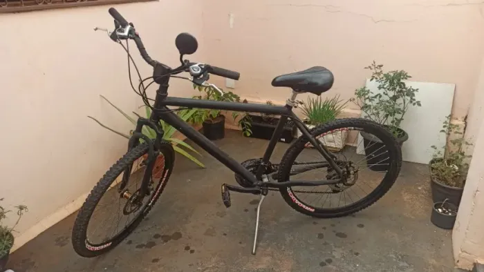 Bicicleta Predador Aro 26, Marcha e Freio a Disco