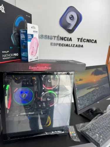 Desktop Gamer Ryzen + Monitor