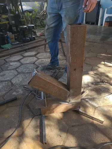 Fogão a lenha portátil a pronta entrega