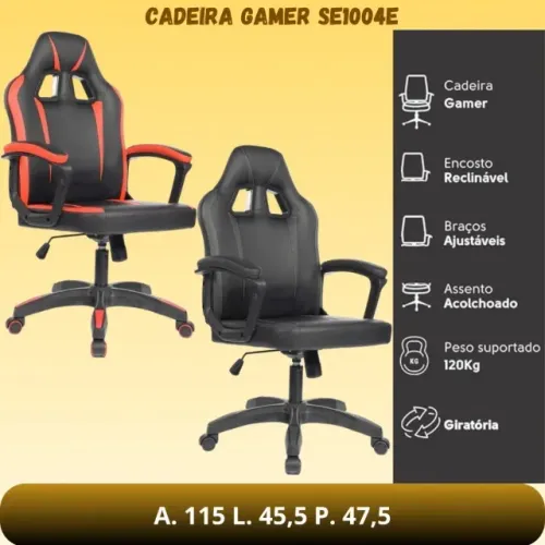 Cadeira Gamer Winter Nova na Caixa - Entrega e Monta