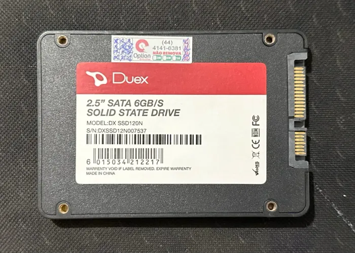 SSD Sata Duex 120GB