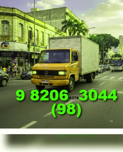 Frete no Renascença, Calhau, Cohama, Ponta d'Areia, Turu e Angelim (98) 9/8206/3044