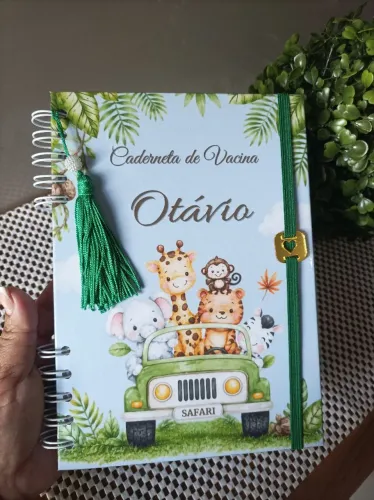Caderneta de vacina personalizado 