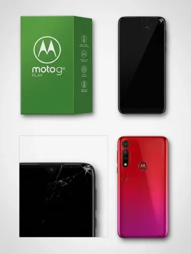 Motorola Moto G8 Play - Tela Trincada