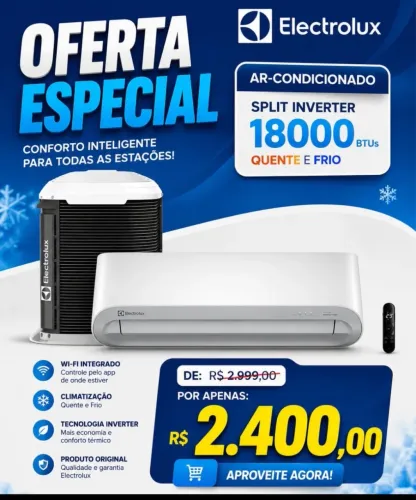 AR CONDICIONADO 18.000 BTUS