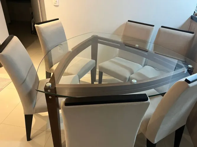 Mesa jantar 6 lugares 
