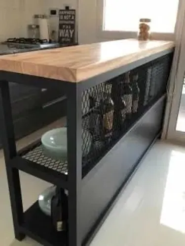 BANCADA ESTILO INDUSTRIAL