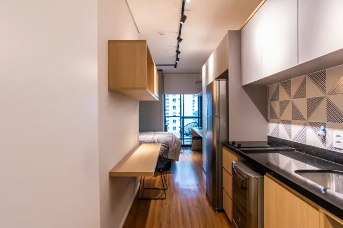 Apartamento para venda em Pinheiros com 1 quarto, 25m²