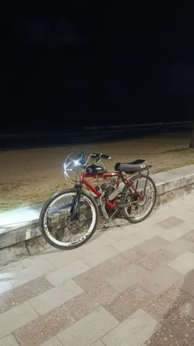 Bike MOTORIZADA aro 26 de R$800 por R$ 650