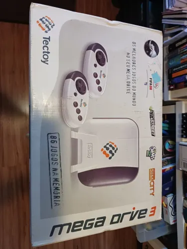 Mega drive 3 - 86 jogos na memoria(nunca usado)
