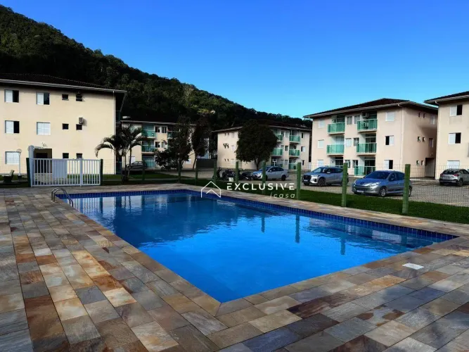 Apartamento com 2 dormitórios à venda, 52 m² por R$ 550.000,00 - Perequê-Mirim - Ubatuba/S