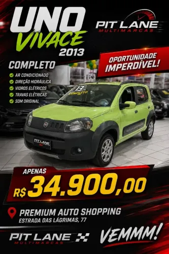 Fiat Uno Mille WAY Economy 1.0 F.flex 4P 2013