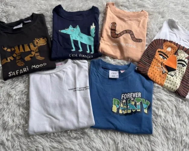 Lote camisetas Zara 18/24 meses