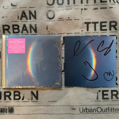 CD Coldplay - Moon Music Autografado