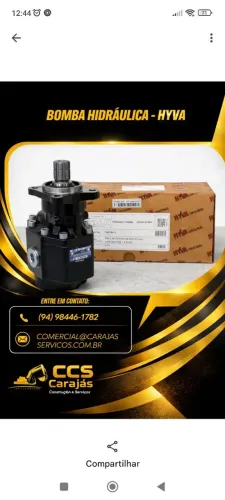 Vendo Bomba Hidráulica Hyva