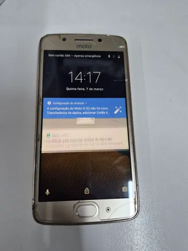 Moto G 5 usado