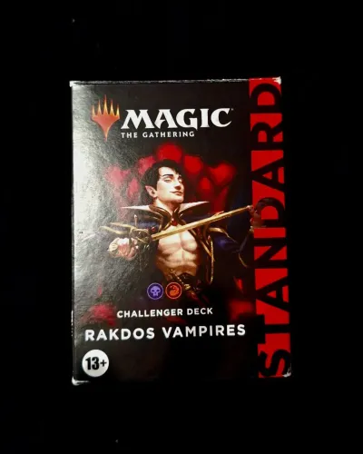 Deck Magic The Gathering Rakdos Vampire Vampiro Preto e Vermelho Importado