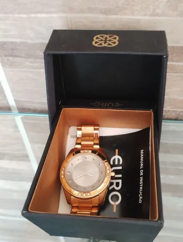 Relógio Feminino Euro Rosé