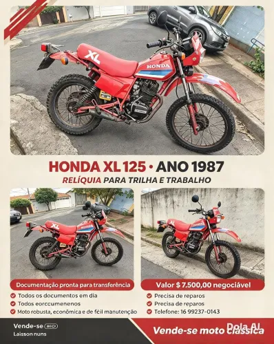 Honda XL 125 1987