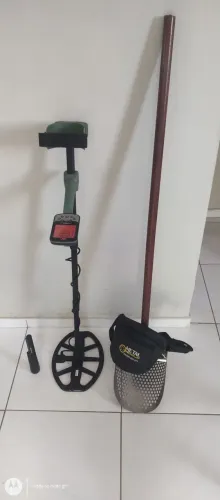 Detector de metal kit completo 