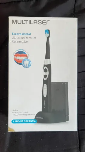 Escova Dental Elétrica Sônica Multilaser Ultracare Premium - Bivolt/Recarregável
