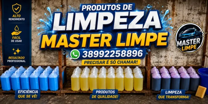 Produto para lava jato master limpe *