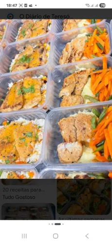 Faço suas marmitas em sua residência