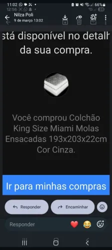 Colchão Kong syze em estado de novo.