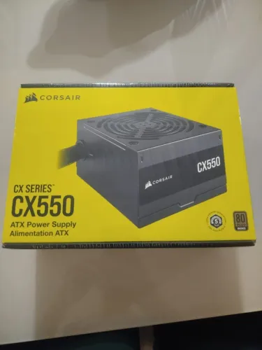 Fonte Corsair CX550 550W 80 Plus Bronze