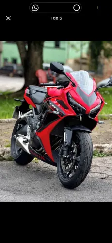 Vendo cbr 650r um nave ! Pra vende logo , VALOR FINAL ESSE !