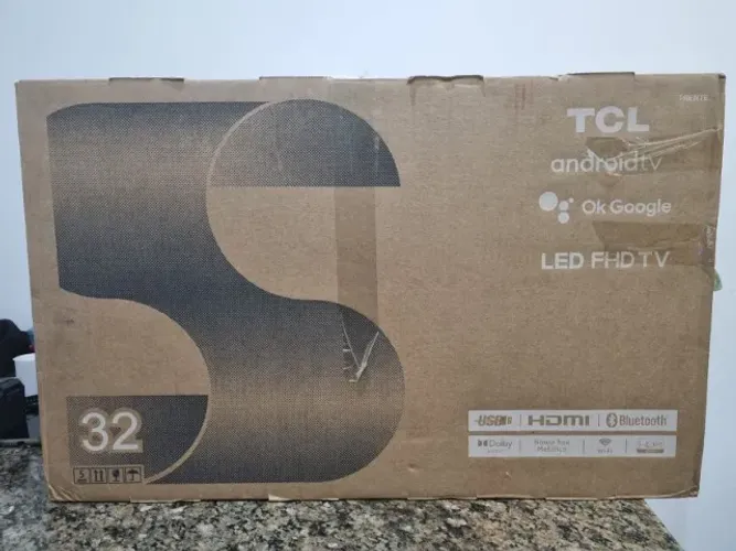 Smart Tv Led 32'' S5400af Full HD Android Tv Tcl (NOVO COM CAIXA ABERTA)