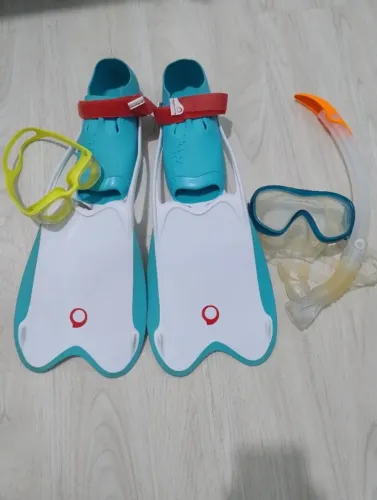 Kit de mergulho+óculos de natação 