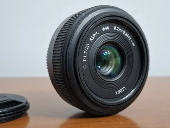 Lente Panasonic Lumix G Ii, 20 Mm 1.7 Olympus Mft M43
