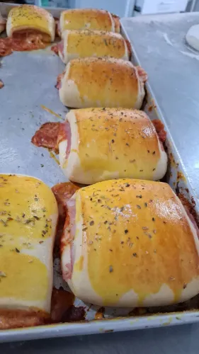 Salgados de lanchonete