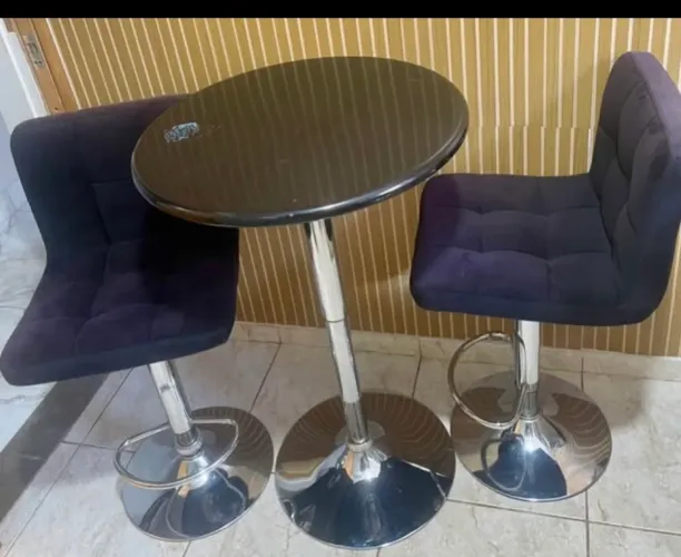 Mesa/ bistrô preto