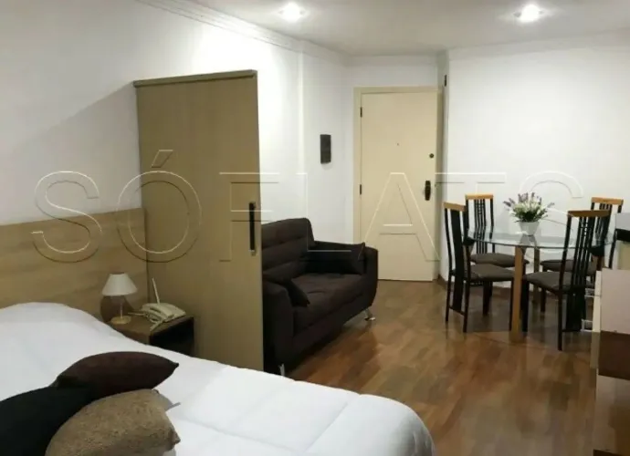Apartamento na Av. Rio Branco, na região central, com fácil acesso a Marg. Pinheiros e Zon