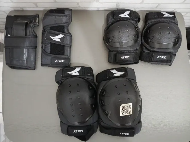 Kit de proteção para skate/patinação