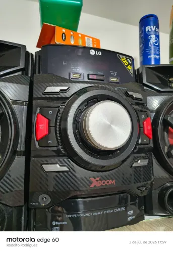 Micro systen LG Xbooom pra consertar