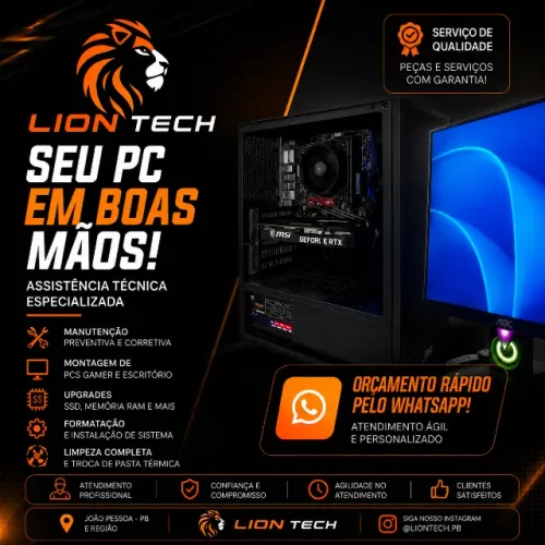 Assistência técnica Lion Tech