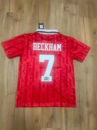 Camisa Manchester United - Beckham 7 Retrô