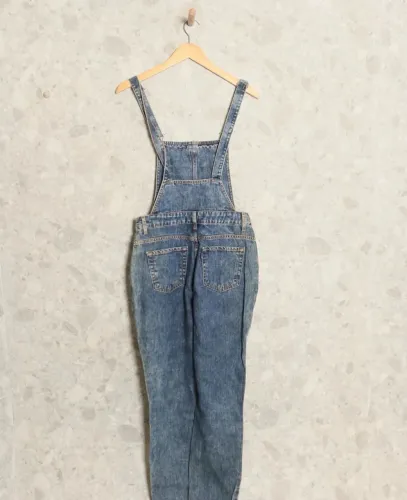 Jardineira Jeans 40 Denim Zero