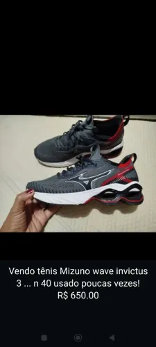 Tênis Mizuno wave original n°40.   No precinho pra vender hj!!!