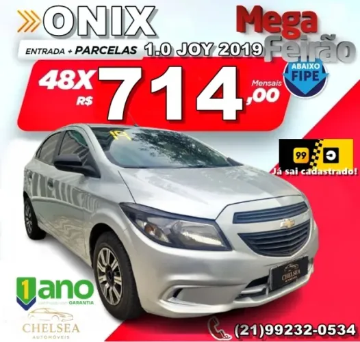 Chevrolet Onix JOY Hatch 1.0 8V Flex Mec. 4P 2019
