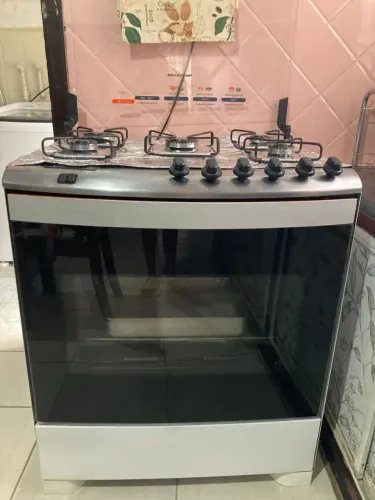 Fogão 5 bocas Brastemp