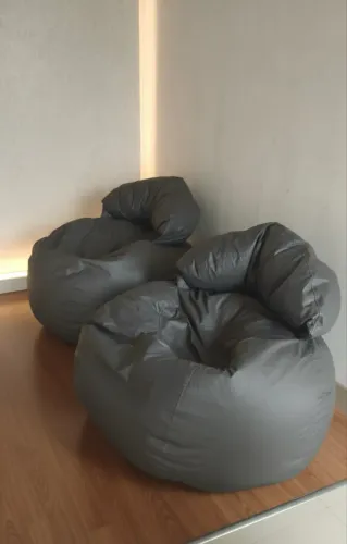 Puff bola com encosto 