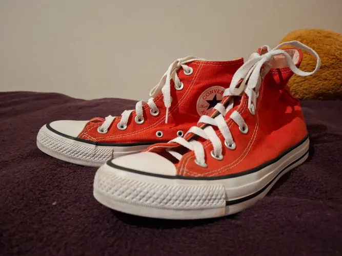 All star vermelho original tamanho 37